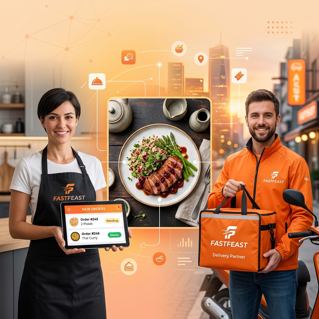 Zestigo Partner Network - Happy Owner and Delivery Executive